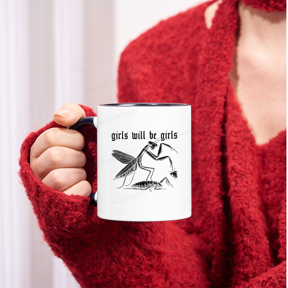 Pagewings Girls Will Be Girls Mug