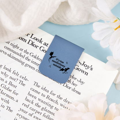 Pagewings It’s Too Nonfictiony Outside Magnetic Bookmark