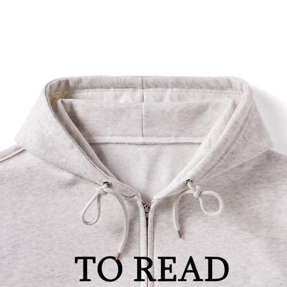 Pagewings To Read Or Not To Read What A Stupid Question Unisex Fleece Zip Up Hoodie