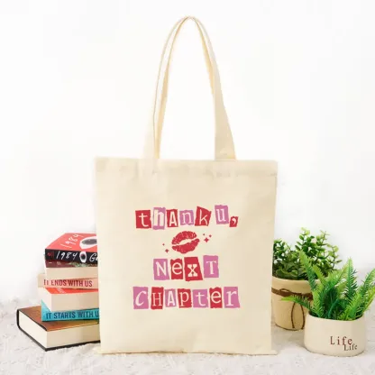 Pagewings Thanku Next Chapter Tote Bag