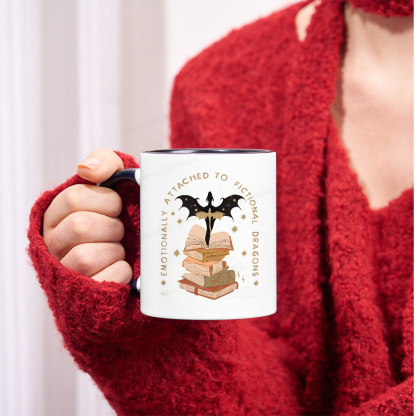Pagewing Fantasy Romance Reader Gift Romantacy Mug