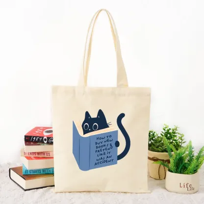 Pagewings How To Buy New Books Tote Bag