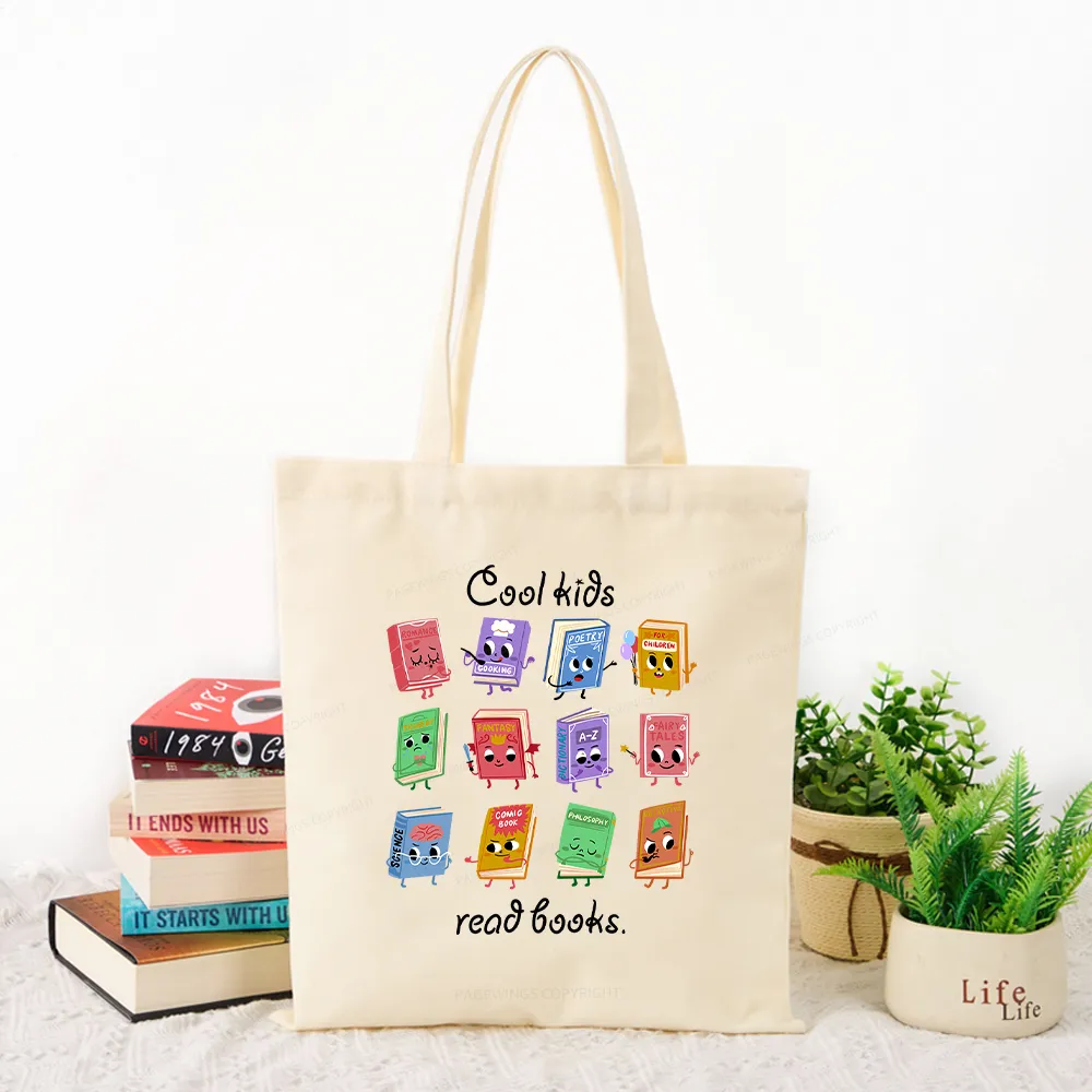 Pagewings School Librarian Shirt, Back To School Shirt Teacher Tote Bag