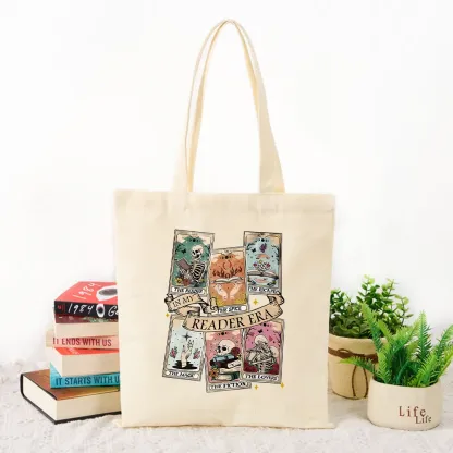 Pagewing Book Lover Gift, Bookish Gift Tote Bag