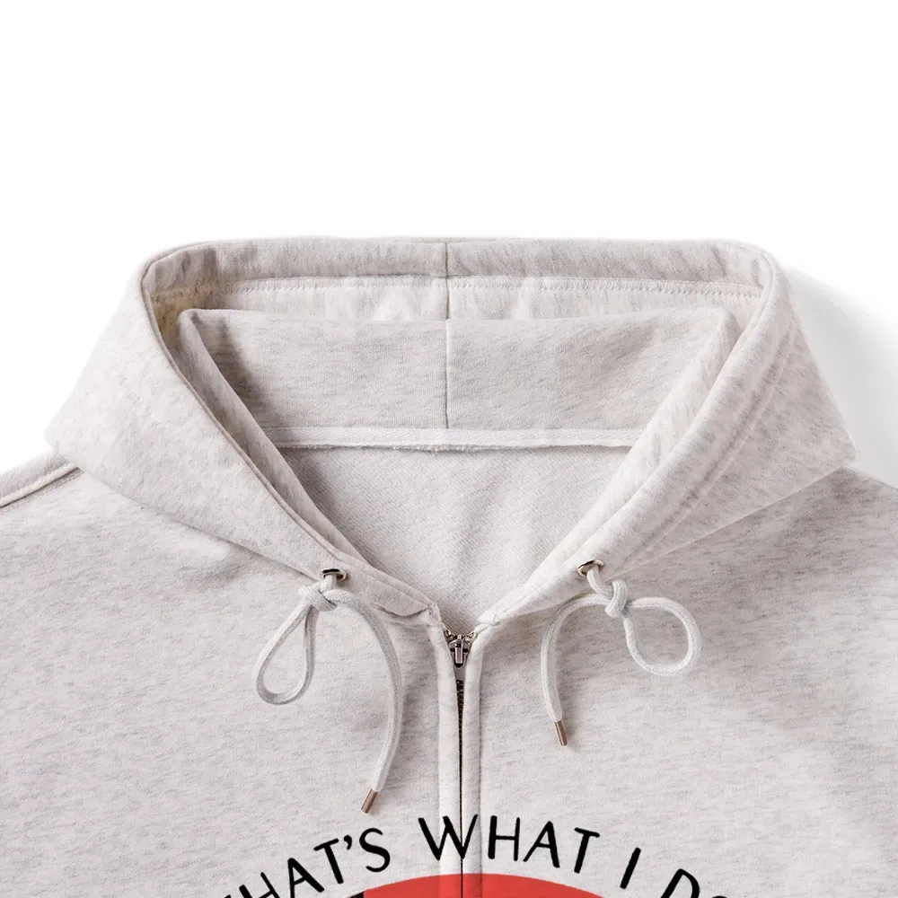 Pagewings Cat And Book Unisex  Fleece Zip Up Hoodie