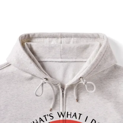 Pagewings Cat And Book Unisex  Fleece Zip Up Hoodie