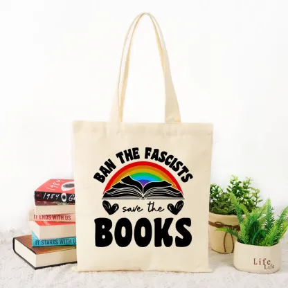 Pagewings Banned books Tote Bag