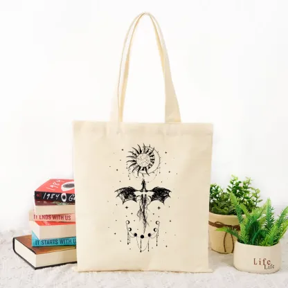 Pagewings Fourth Wing Tote Bag