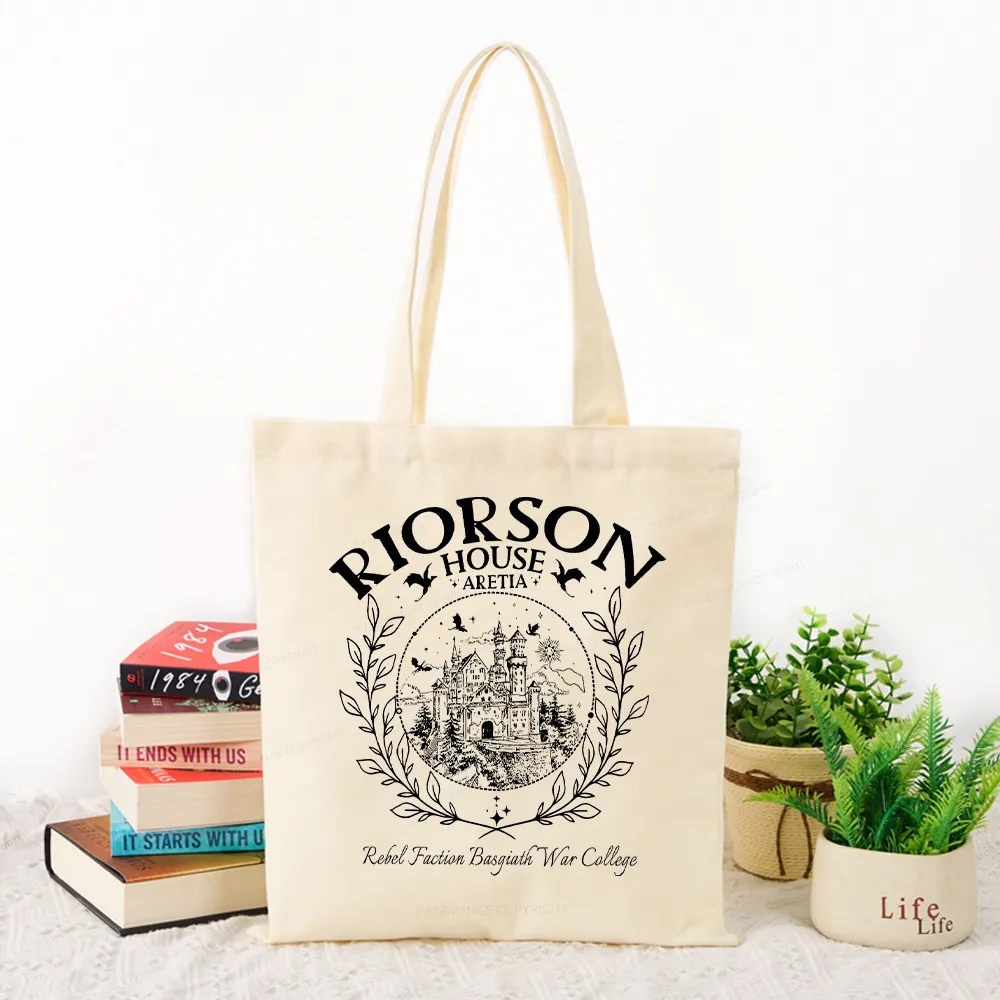 Pagewings Fourth Wing Tote Bag