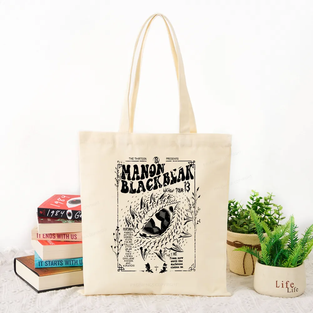Pagewing ACOTAR Crescent City Rhysand Tote Bag
