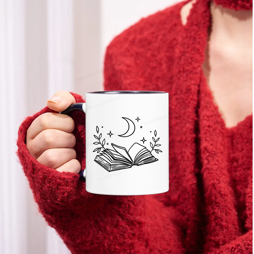 Pagewings Comfort Colors Read Books Be Kind Stay Weird Mug