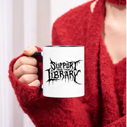 Pagewings Support Your Local Library Mug