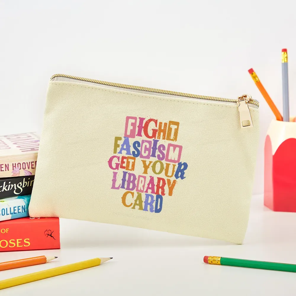 Pagewings Get Your Library Card Pouch