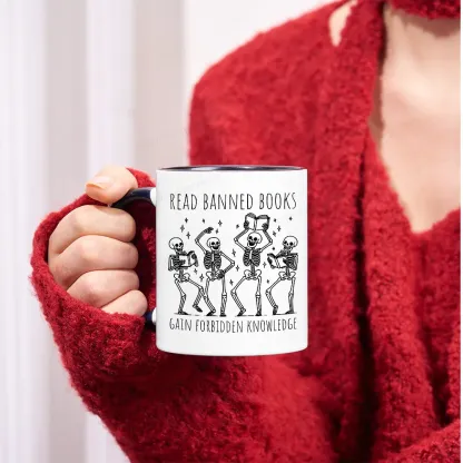 Pagewings Reading Books Tee Book Lover Gift Mug