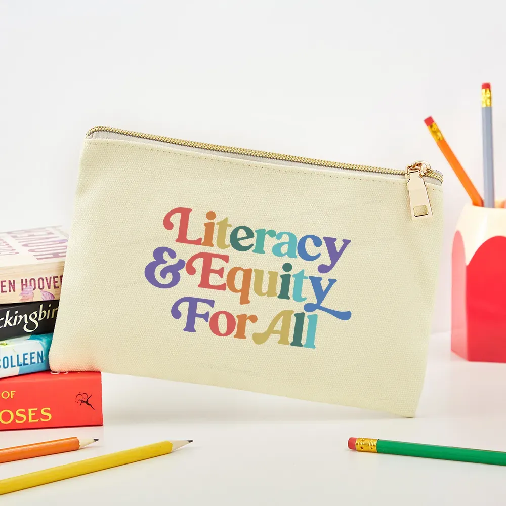Pagewings Literacy & Equity For All Pouch