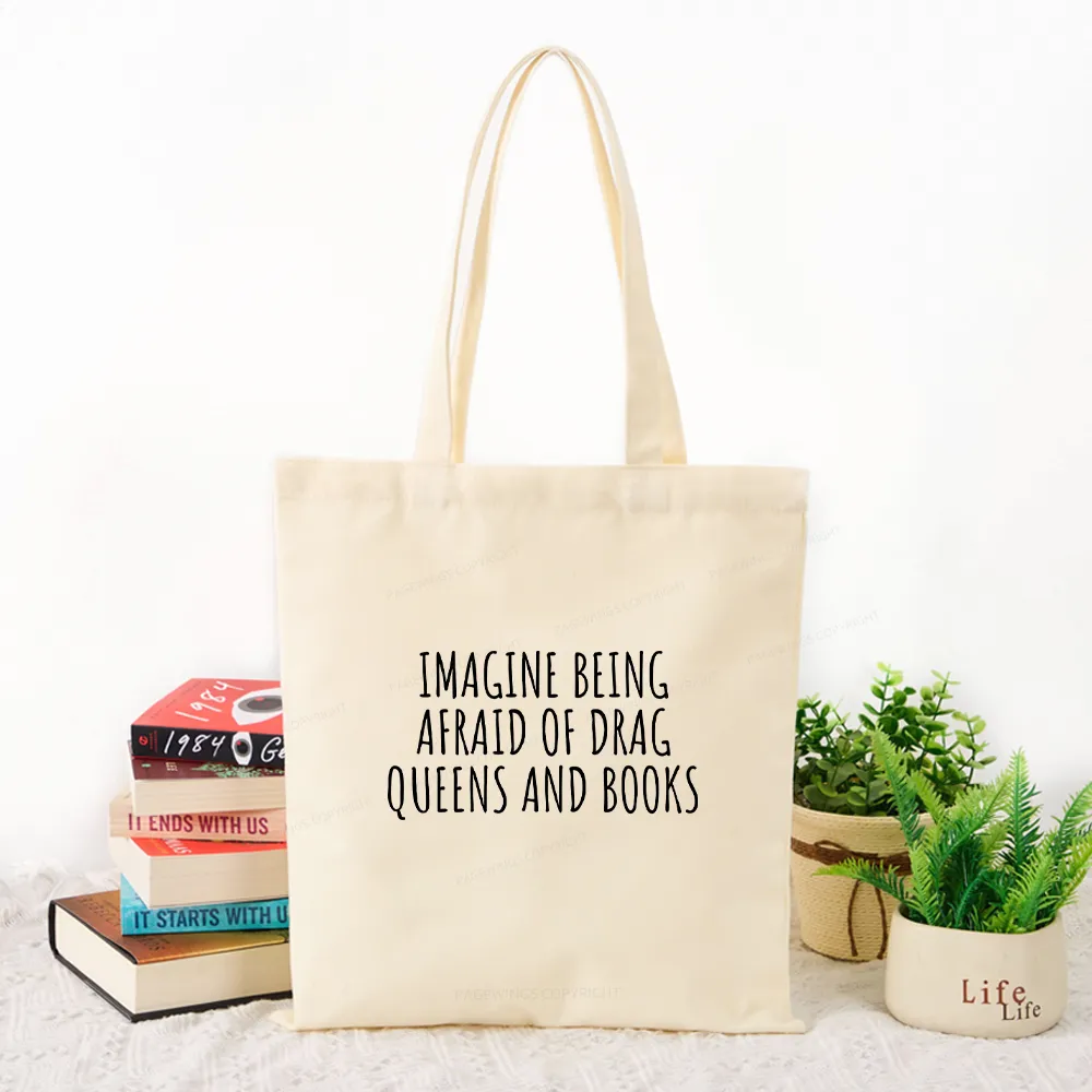 Pagewings Funny Liberal Tote Bag