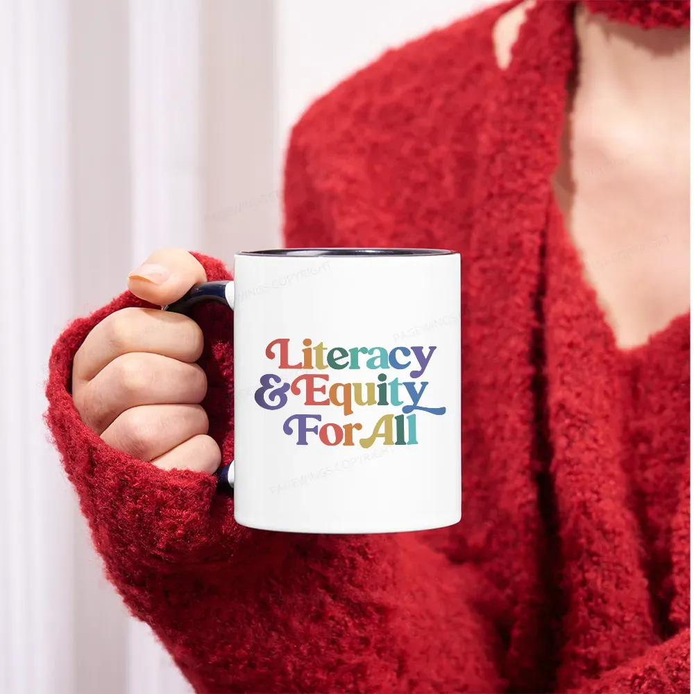 Pagewings Literacy & Equity For All Mug