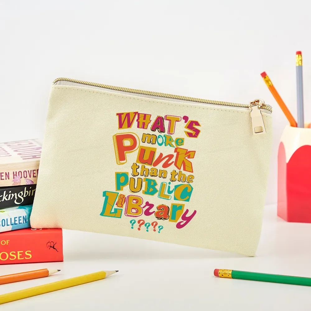 Pagewings What’s More Punk Than The Public Library Pouch