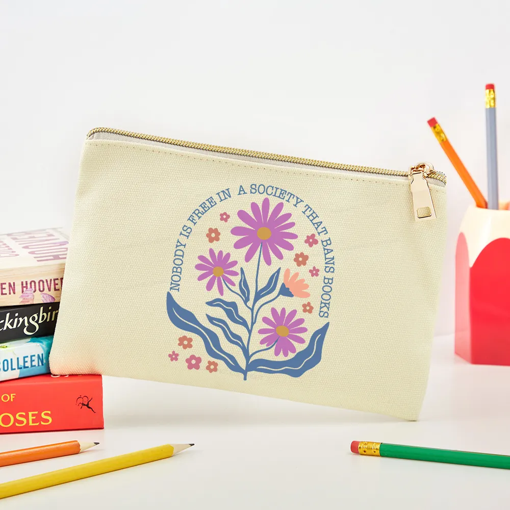 Pagewings Read Banned Books, Social Justice Gift Pouch