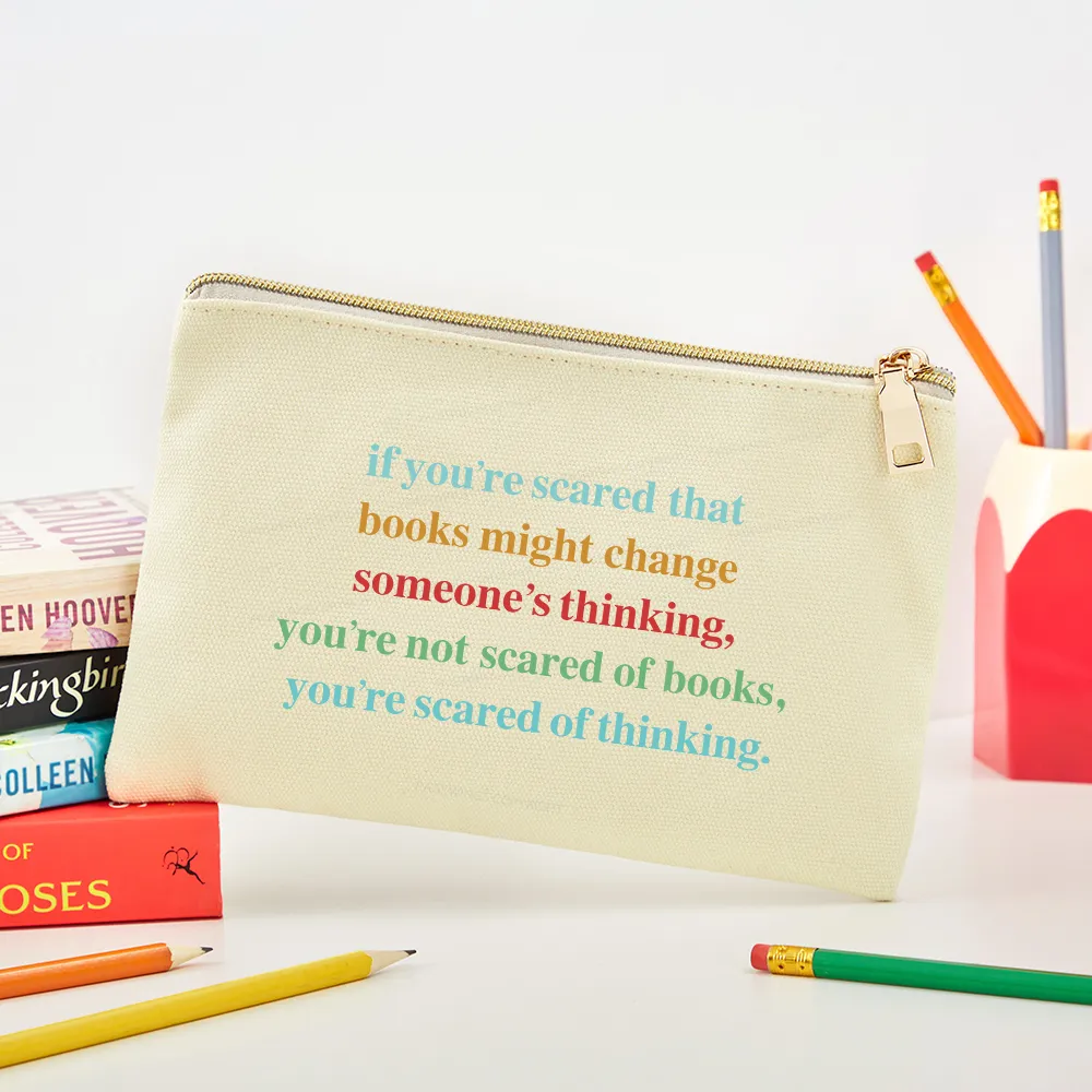 Pagewings Censorship Social Justice Pouch