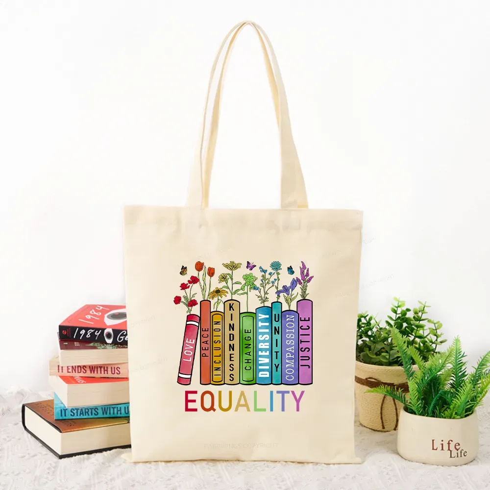 Pagewings Equal Rights Tote Bag