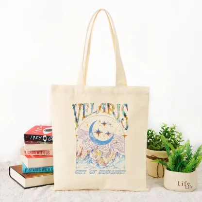 Pagewings Velaris City Of Starlight ACOTAR Tote Bag