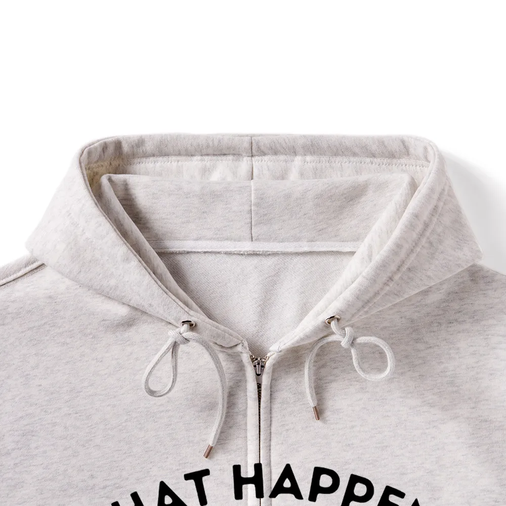 Pagewings Stays At Book Club Book Unisex Fleece Zip Up Hoodie