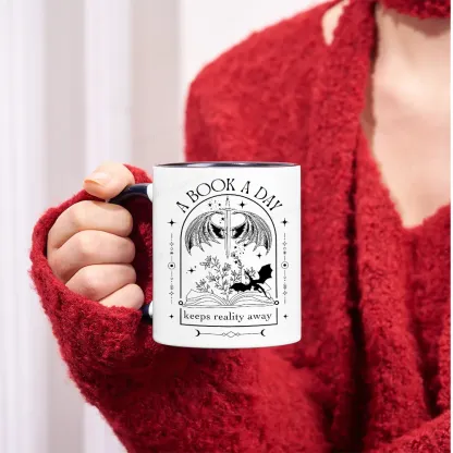 Pagewings A Book a Day Dragon Mug