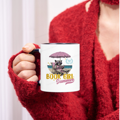 Pagewings Book Girl Summer Mug