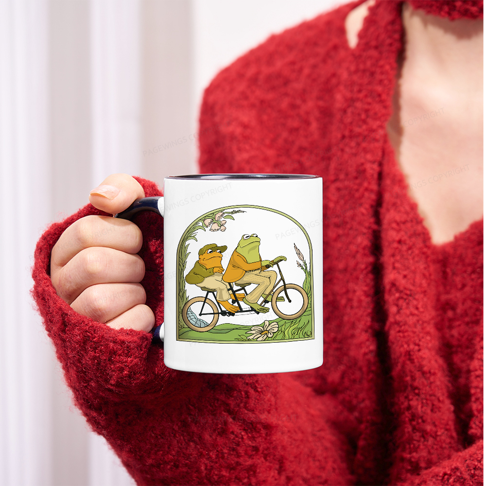 Pagewings Frog And Toad Book Vintage Mug