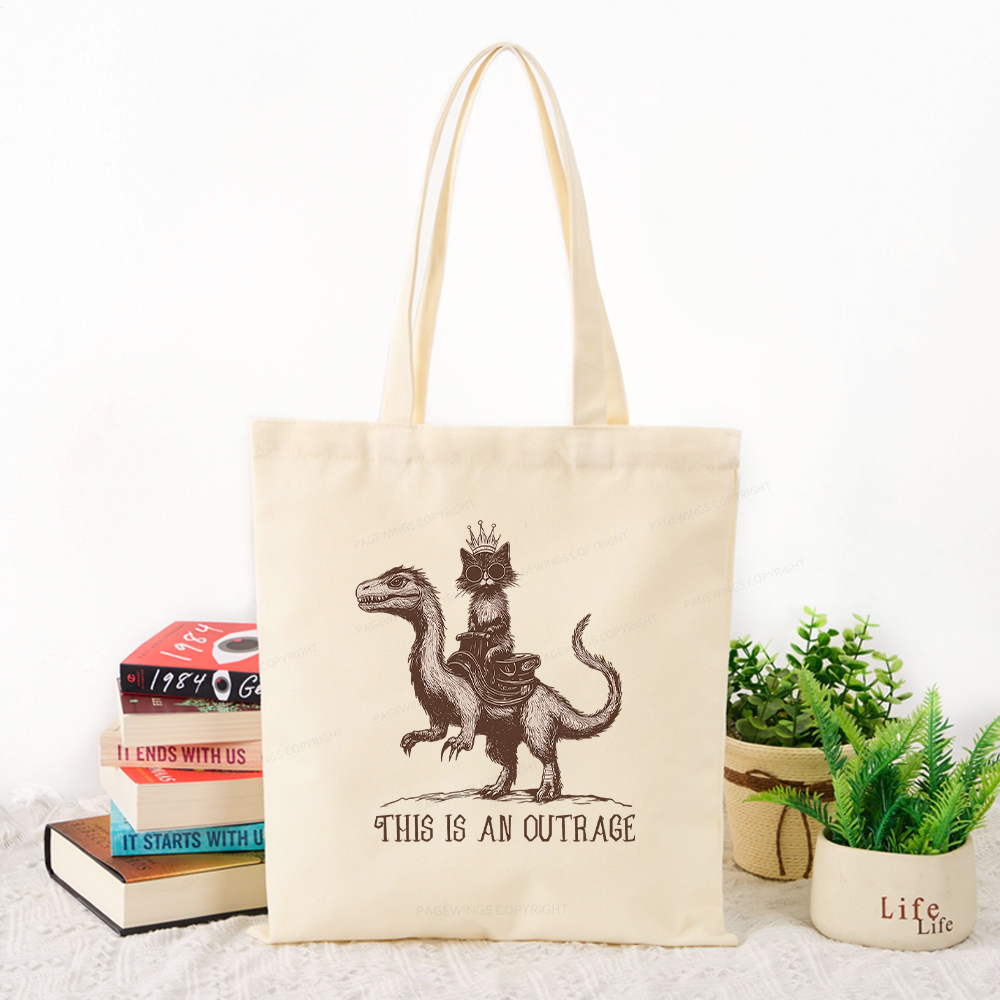 Pagewings Princess Donut Tote Bag