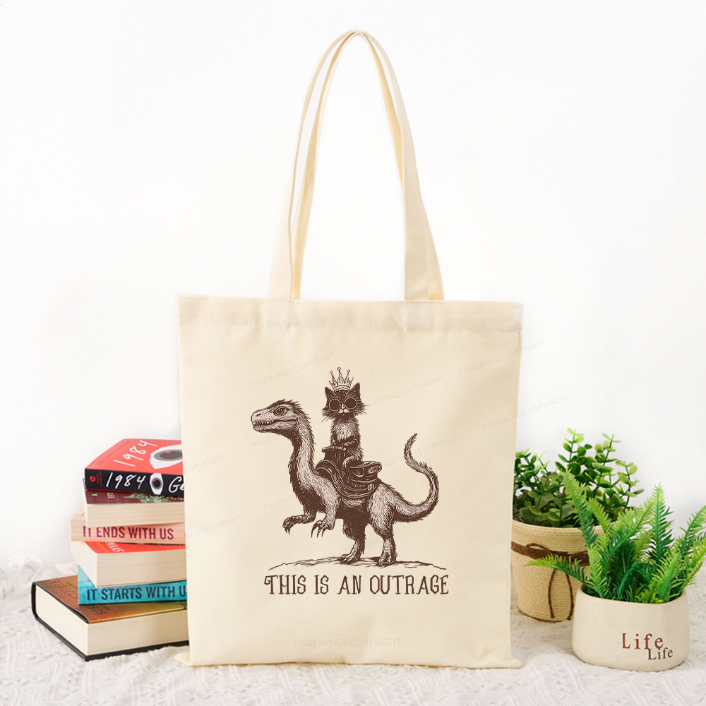 Pagewings Princess Donut Tote Bag