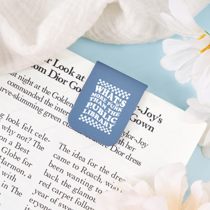 Pagewings Punk The Public Library Magnetic Bookmark