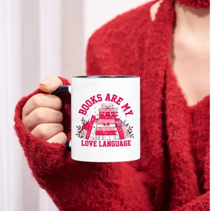 Pagewings Books Are My Love Language Mug