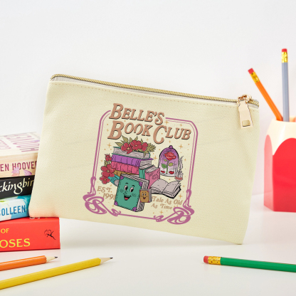 Pagewings Belle's Book Club Pouch