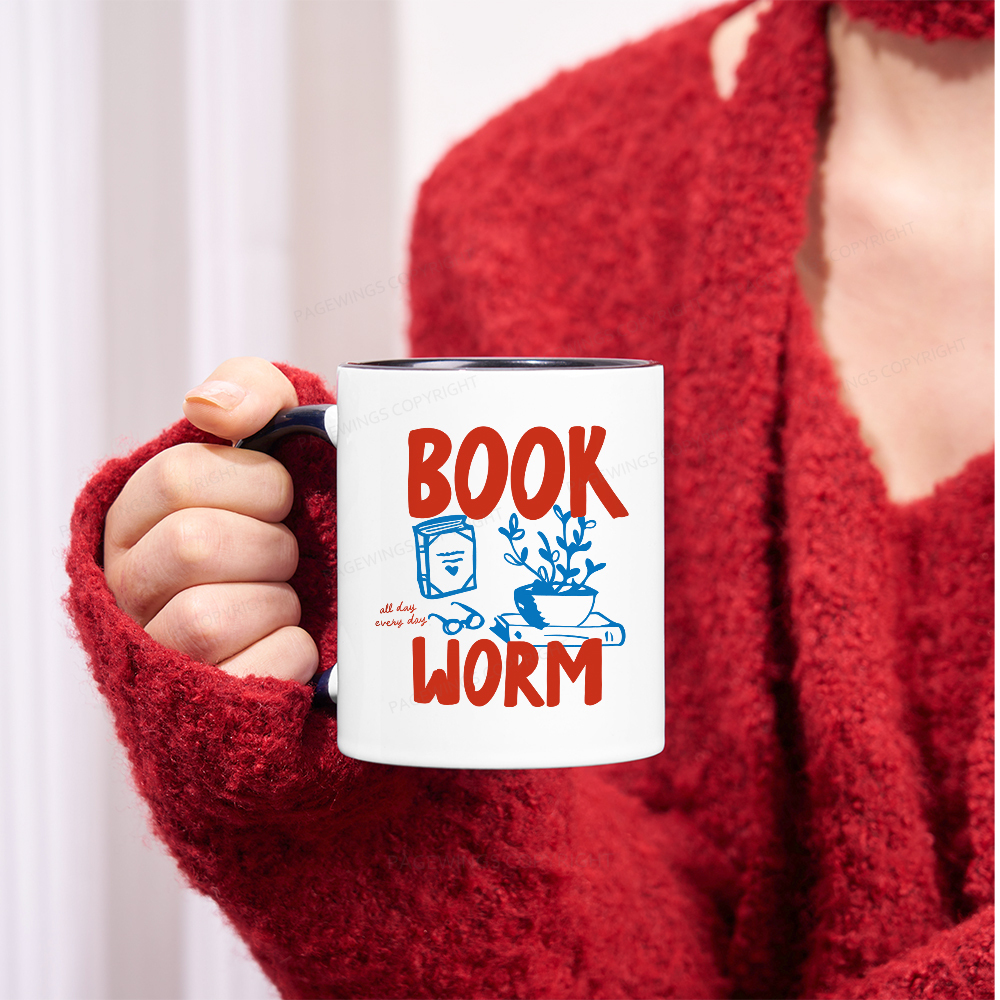 Pagewings Bookworm Mug