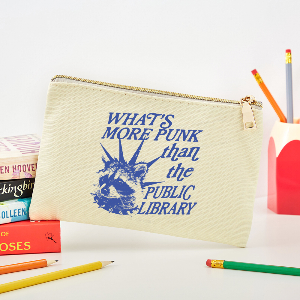 Pagewings What’s More Punk Than The Public Library Pouch