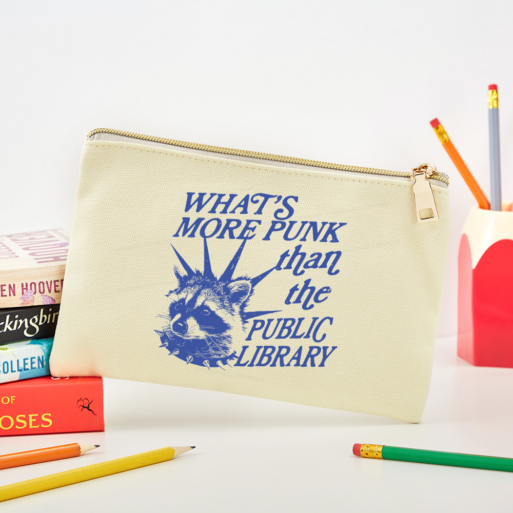 Pagewings What’s More Punk Than The Public Library Pouch