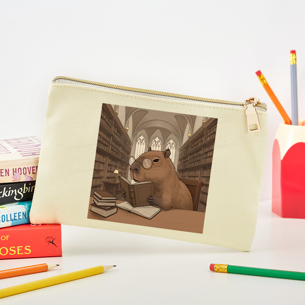 Pagewings The Reader Capybara Pouch