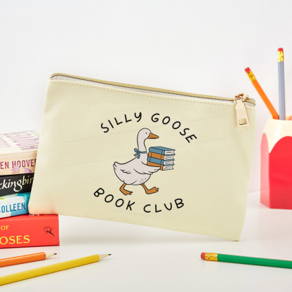 Pagewings Silly Goose Book Club Pouch