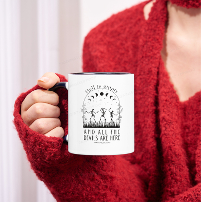 Pagewings Hell is Empty and all the Devils are Here Mug
