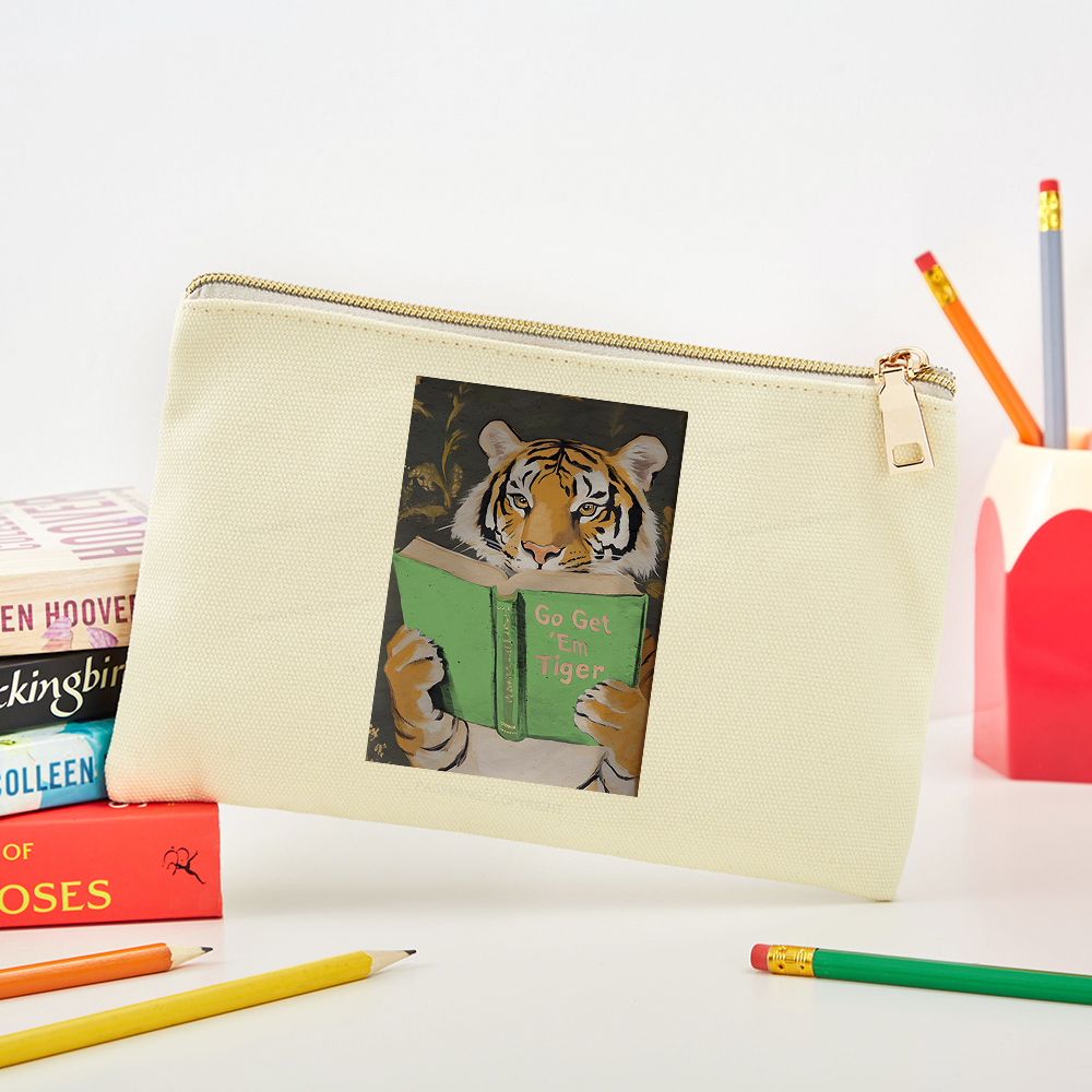 Pagewings Motivational Tiger Pouch