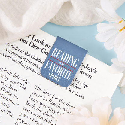 Pagewings Reading Is My Favorite Sport Magnetic Bookmark
