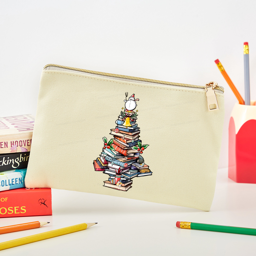 Pagewings Book Christmas Tree Pouch