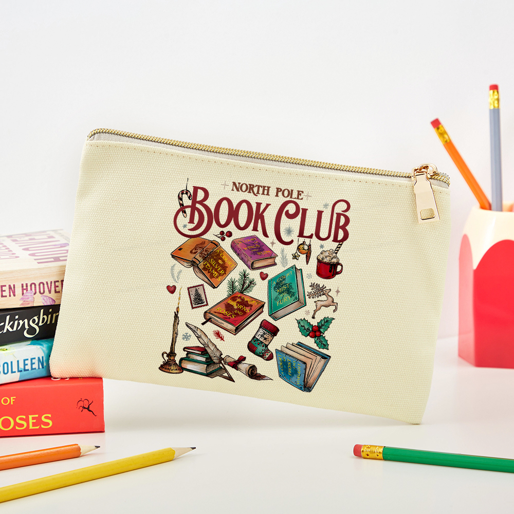 Pagewings SJM Book Club Christmas Pouch