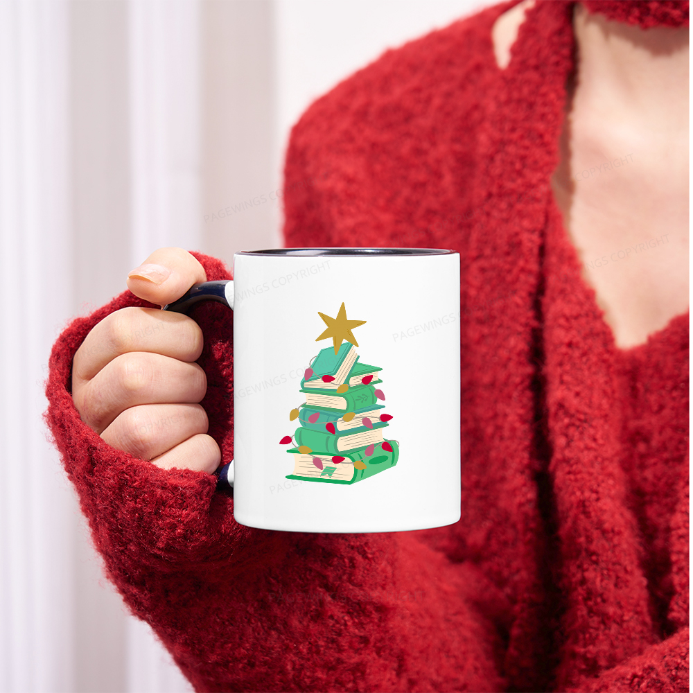 Pagewings Bookish Christmas Mug