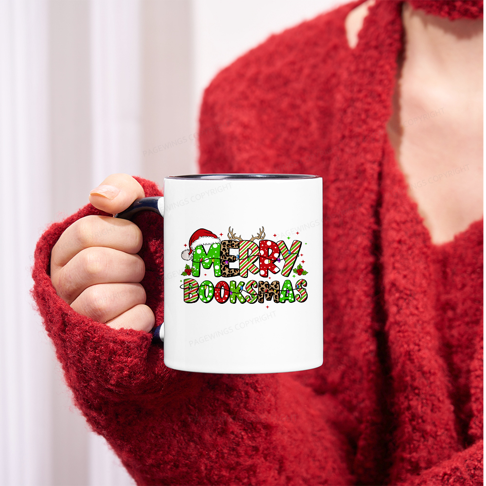 Pagewings Merry Booksmas Mug