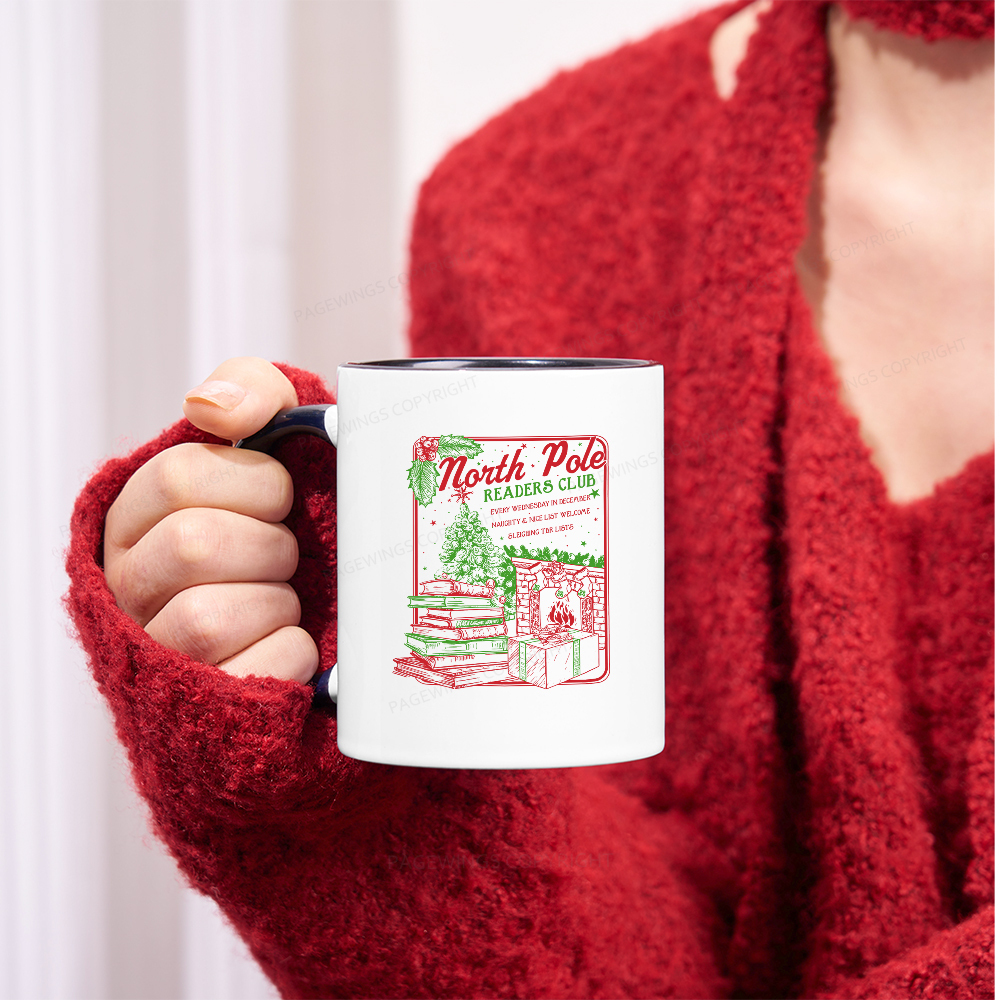 Pagewings Bookish Christmas Mug