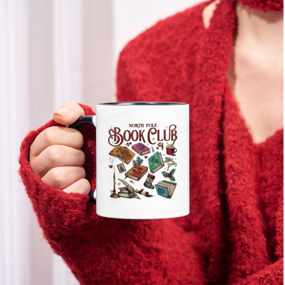 Pagewings SJM Book Club Christmas Mug