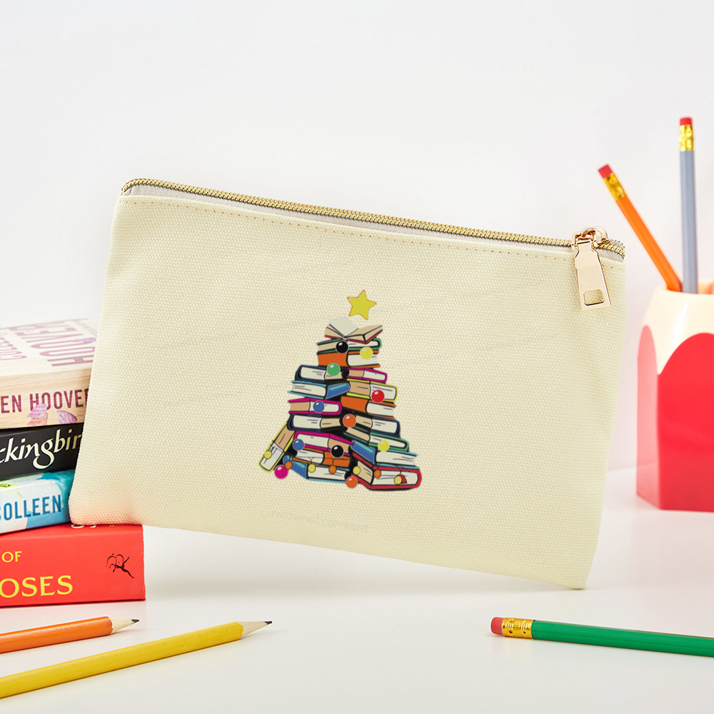 Pagewings Christmas Tree Bookworm Pouch